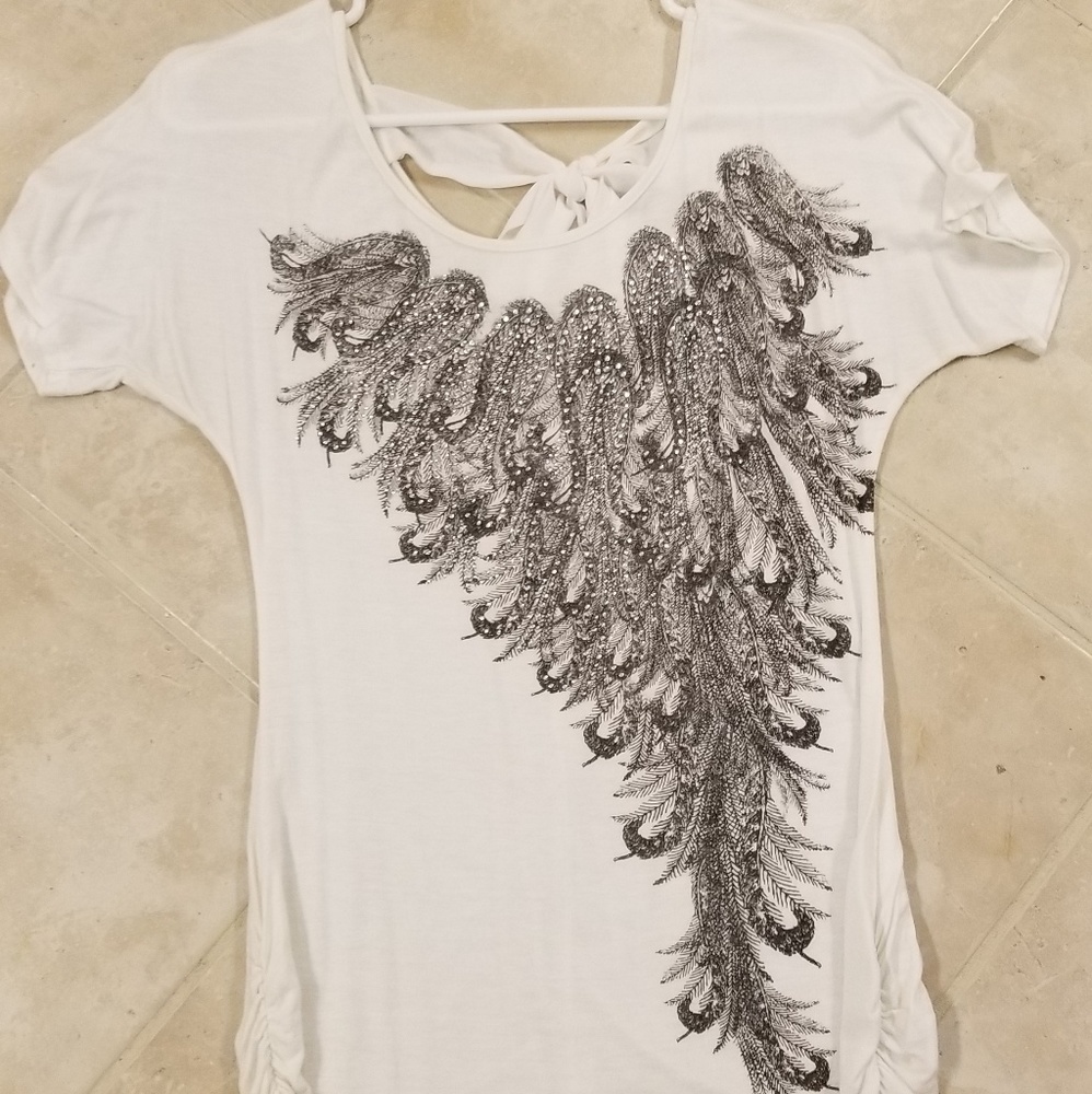 Tie in back cotton top